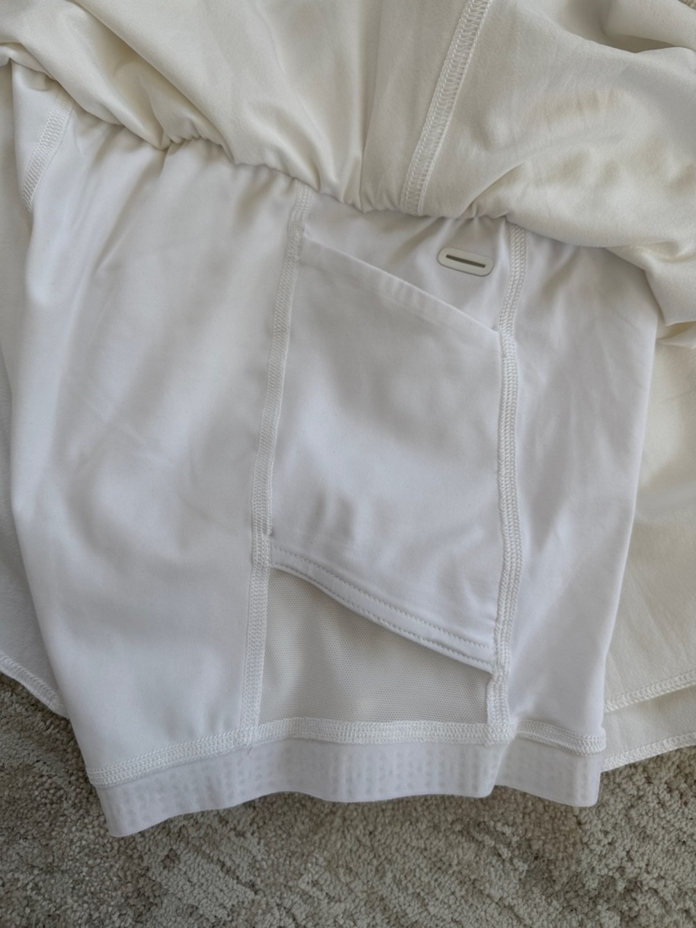 lululemon athletica White Tennis Mini Skort - Picture 5 of 5